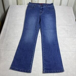 Westport Womens Bootcut Jeans Blue Denim Five Pockets Western Wear Size 10